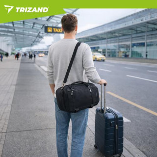 Črn pohodniški nahrbtnik 40x25x20 cm