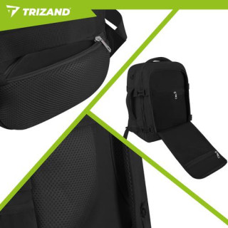 Črn pohodniški nahrbtnik 40x25x20 cm