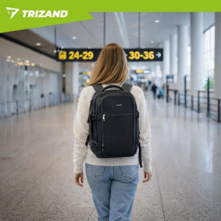 Črn pohodniški nahrbtnik 40x25x20 cm