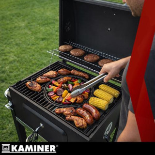 Vrtni žar s pokrovom 116x70x110cm Kaminer