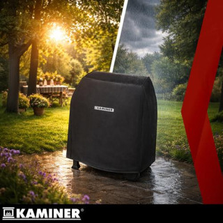 Vrtni žar s pokrovom 116x70x110cm Kaminer