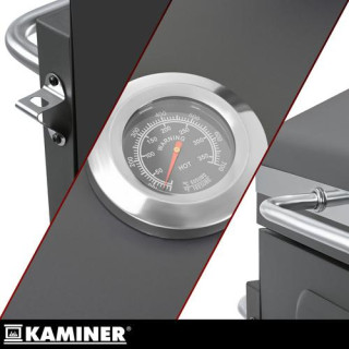 Vrtni žar s pokrovom 116x70x110cm Kaminer