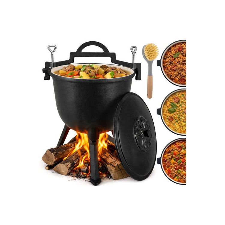 Emajliran litoželezni grelnik vode Kaminer - 8 l