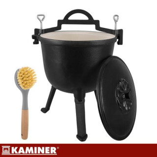 Emajliran litoželezni grelnik vode Kaminer - 8 l