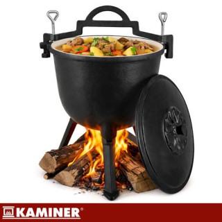 Emajliran litoželezni grelnik vode Kaminer - 8 l