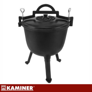 Emajliran litoželezni grelnik vode Kaminer - 8 l