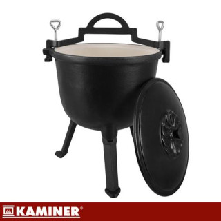 Emajliran litoželezni grelnik vode Kaminer - 8 l