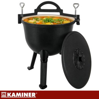 Emajliran litoželezni kotel Kaminer - 10 L