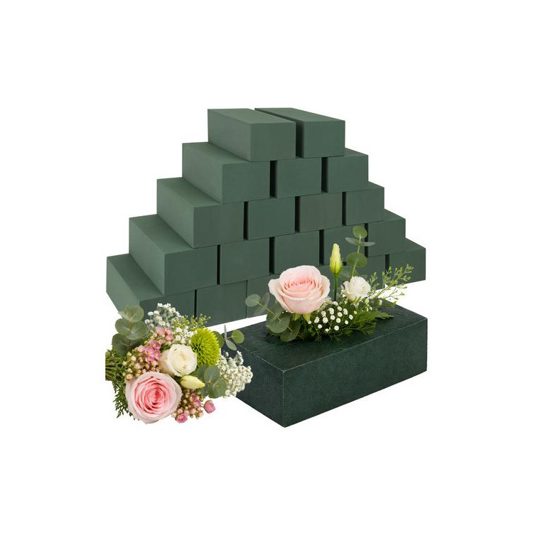 Cvetlična pena 23x11x8 cm - 20 kosov