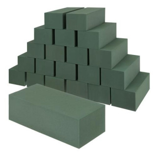 Cvetlična pena 23x11x8 cm - 20 kosov