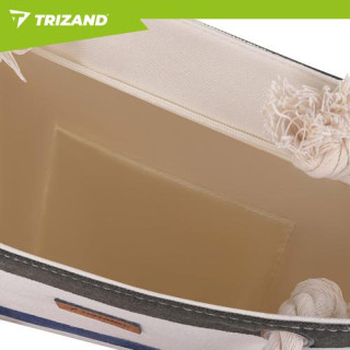 Črtasta torba za na plažo/piknik