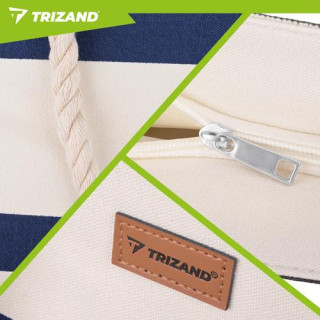 Črtasta torba za na plažo/piknik