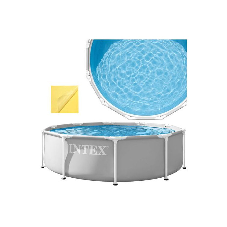 Okrogli vrtni bazen z okvirjem 305 x 76 cm 4485 l