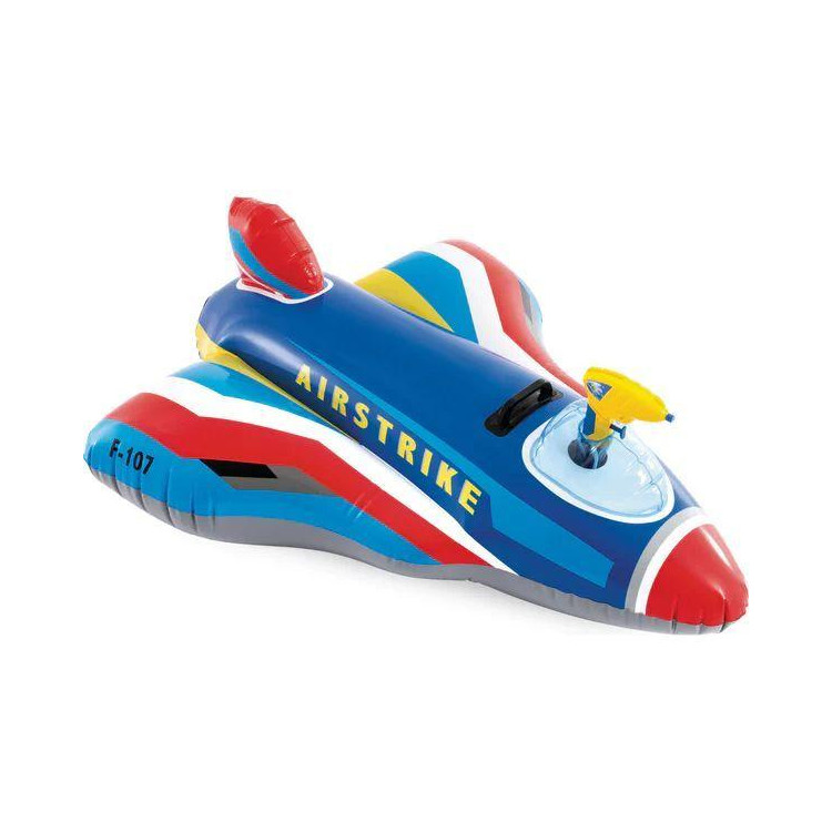 Napihljivo lovsko letalo za otroke z vodnim topom