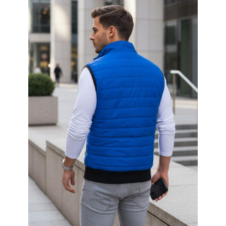 Moški moder prešit telovnik TX4017